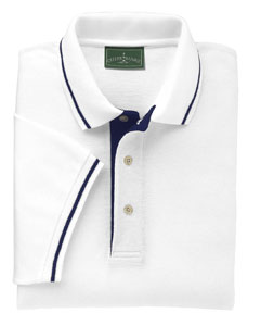 Outer Banks 2102A  Striped Collar And Cuffs Polo